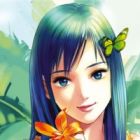 Butterfly in the air